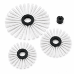 Centering brush set for P