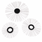 Centering brush set for P