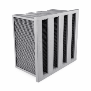 Activated carbon compact filter